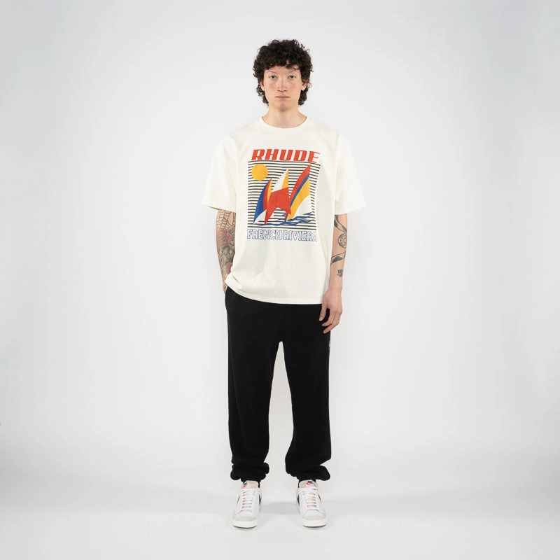 Rhude Poster Tee - Vintage White