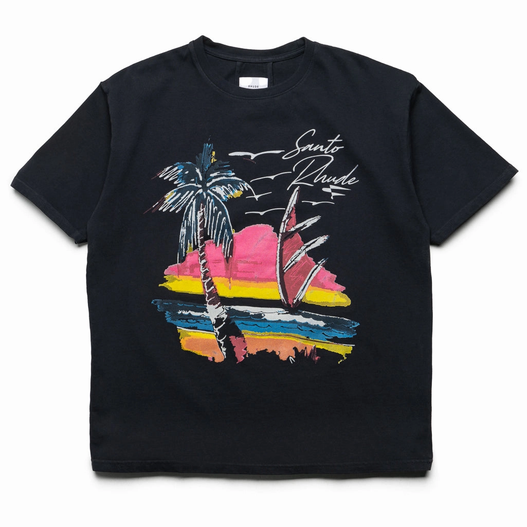 Rhude Saint-Rhude Tee - Vintage Black