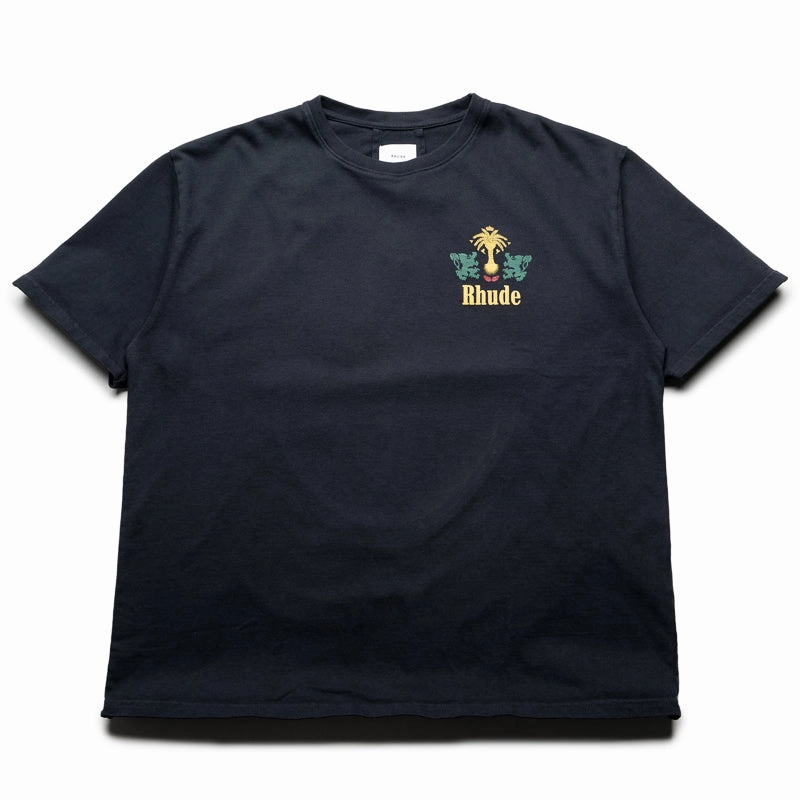 Rhude Tabaco Tee - Vintage Black