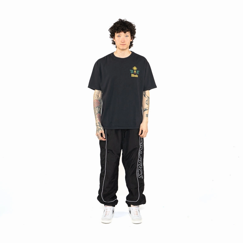 Rhude Tabaco Tee - Vintage Black