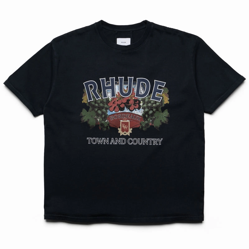 Rhude Town And Country Tee - Vintage Black