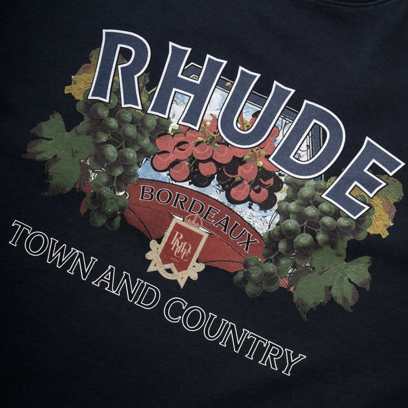 Rhude Town And Country Tee - Vintage Black