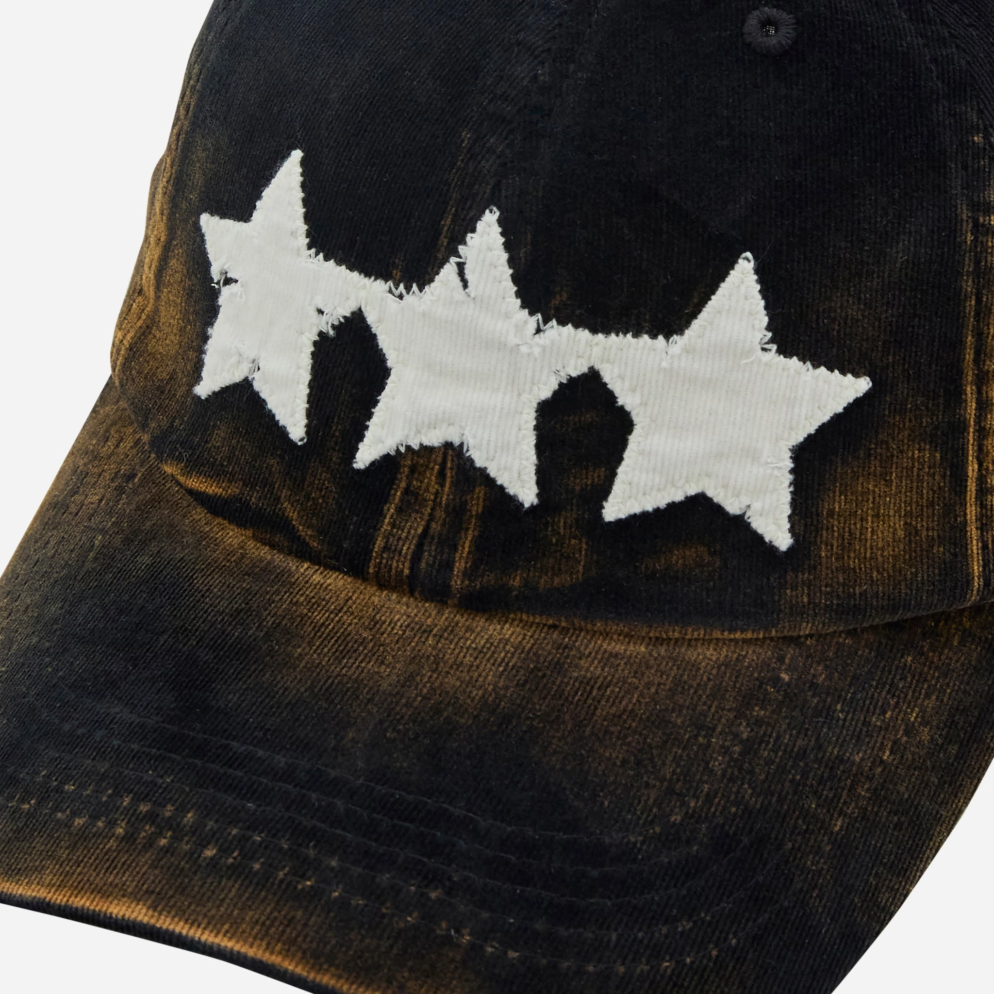 Star Patch Cap Black