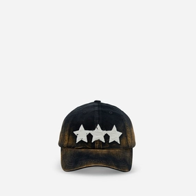 Star Patch Cap Black