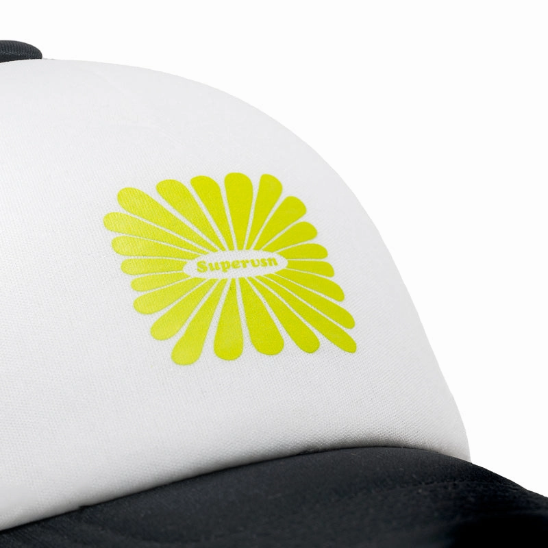 Supervsn Bloom Trucker Hat - Black