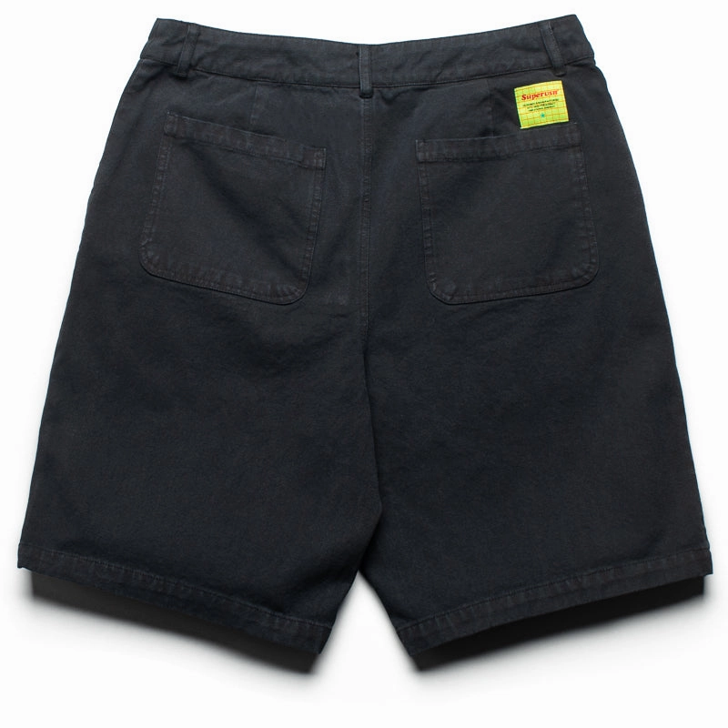 Supervsn Canvas Work Short - Black