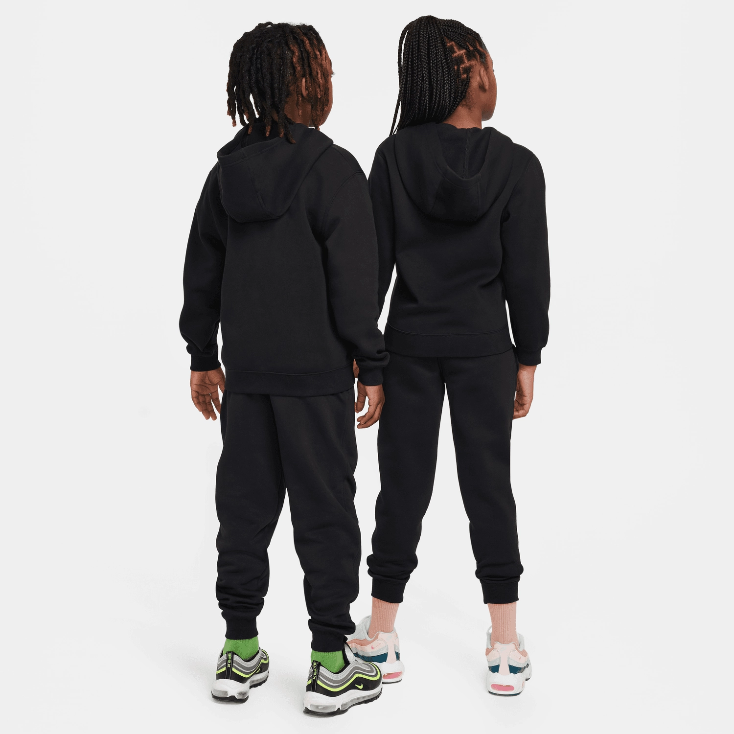 Survêtement Nike Club Fleece Junior - Noir