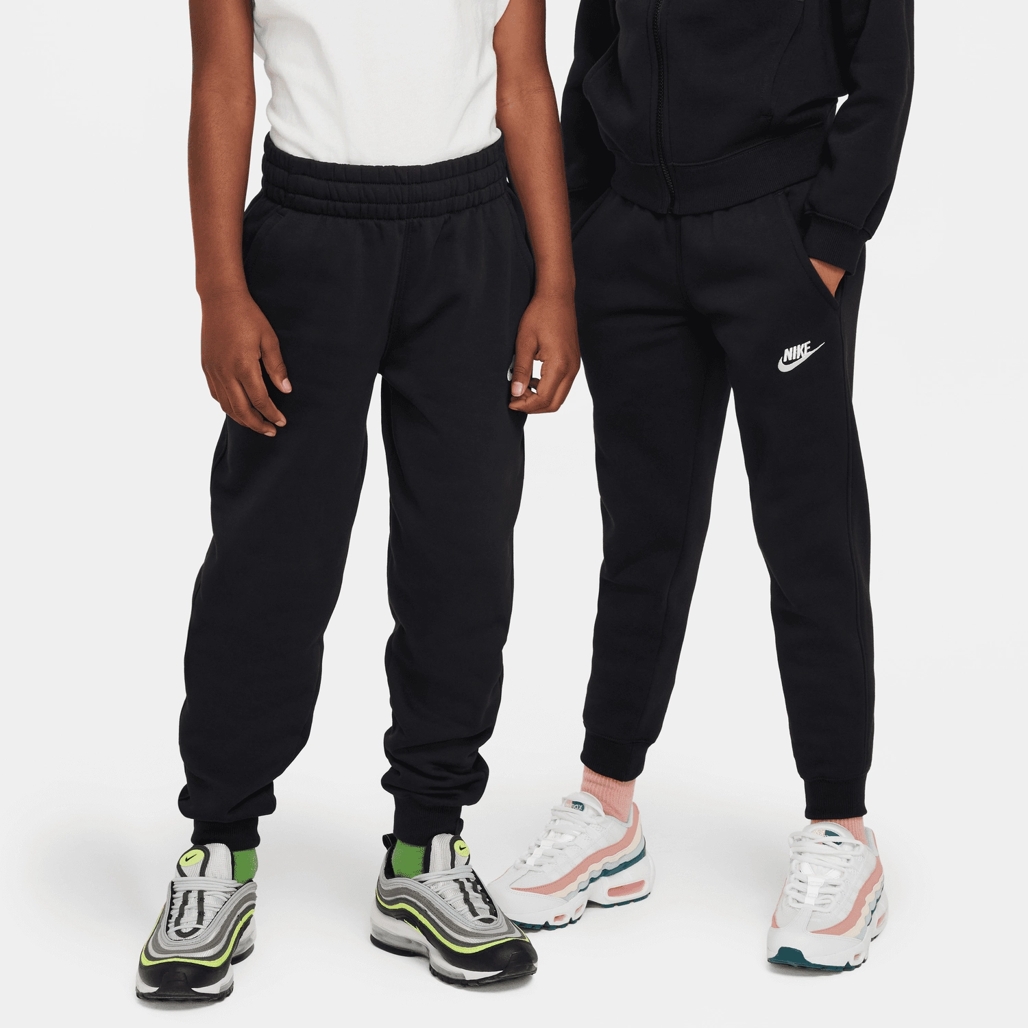 Survêtement Nike Club Fleece Junior - Noir