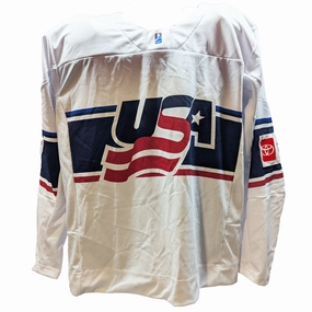 Tackla - Used Team USA IIHF Game Women's Jersey (White)