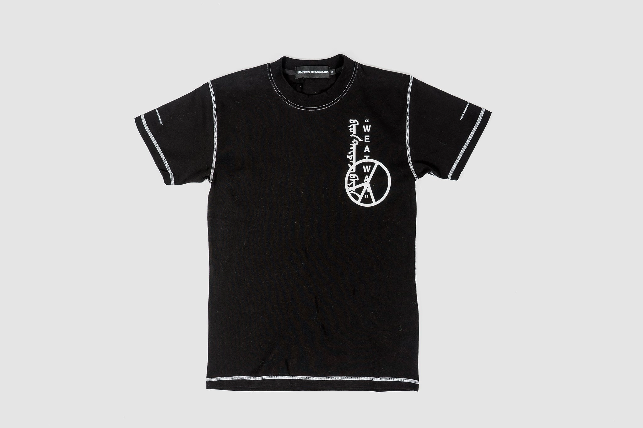 UNITED STANDARD X VIRGIL ABLOH WAR T-SHIRT