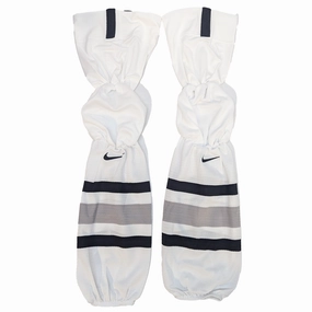 Used - NCAA Nike Hockey Sock (White/Grey/Black)