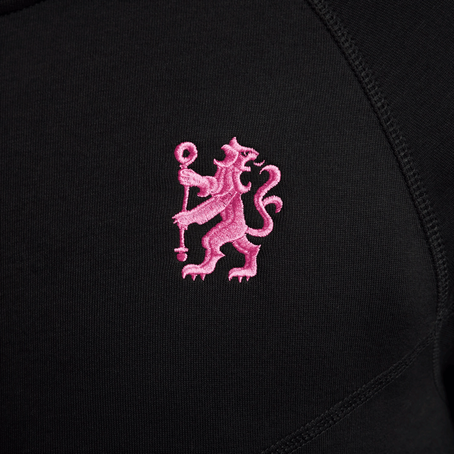 Veste Chelsea Tech Fleece 2024/2025 - Noir/Rose
