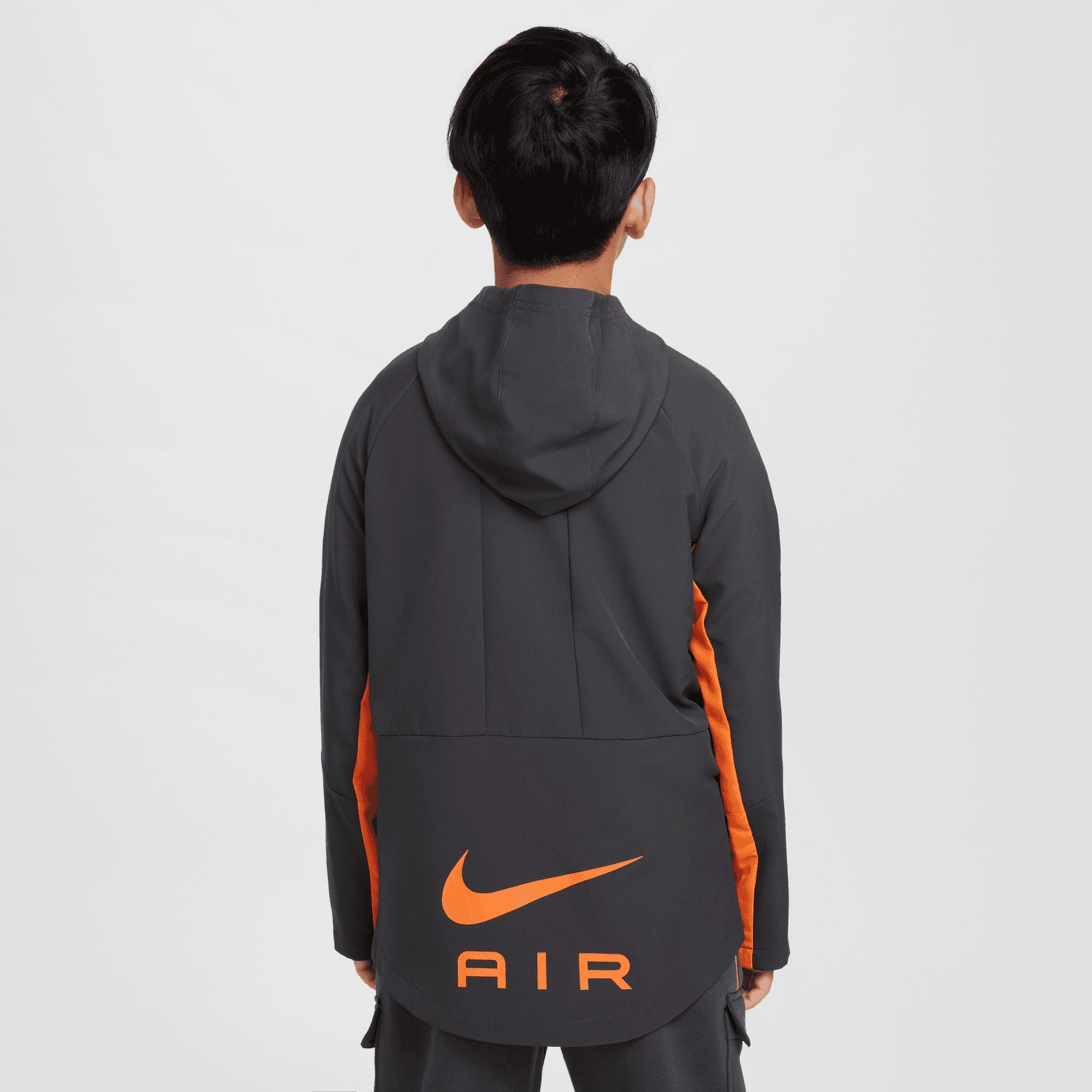 Veste Nike Swoosh Air Junior - Noir/Orange