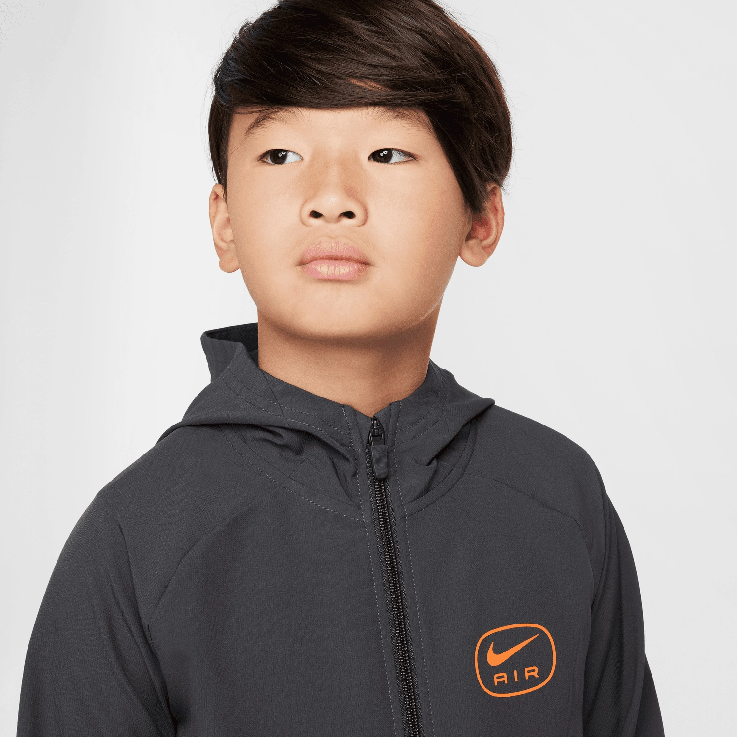 Veste Nike Swoosh Air Junior - Noir/Orange