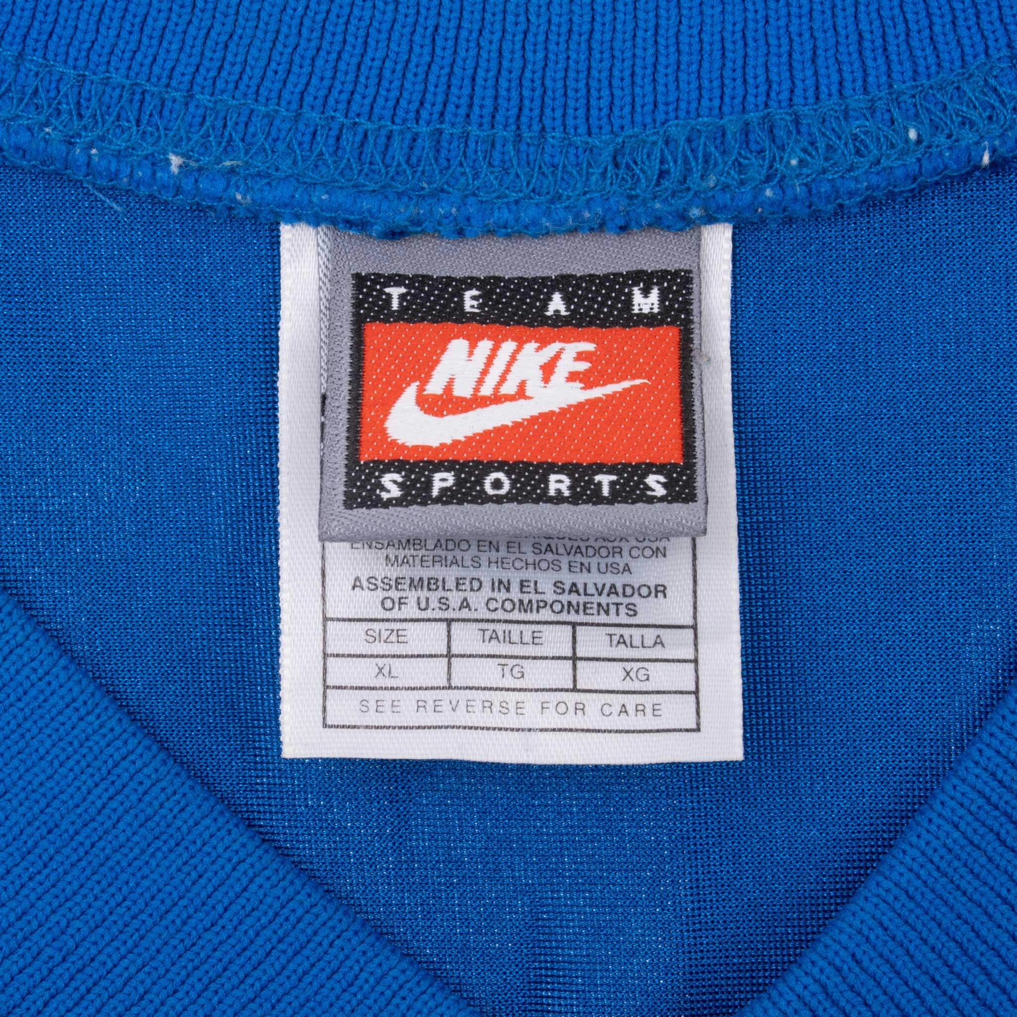 VINTAGE NFL DETROIT LION B SANDERS JERSEY 1990S XL