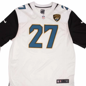 VINTAGE NFL JACKSONVILLE JAGUARS FOURNETTE #27 NIKE JERSEY SIZE XL DEADSTOCK