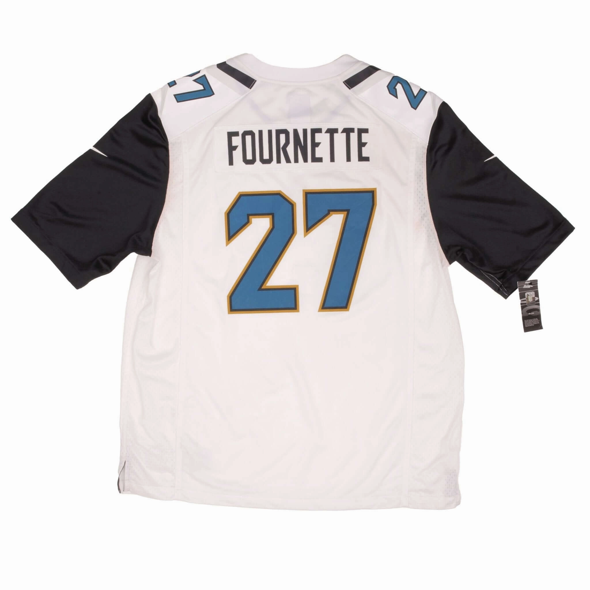 VINTAGE NFL JACKSONVILLE JAGUARS FOURNETTE #27 NIKE JERSEY SIZE XL DEADSTOCK