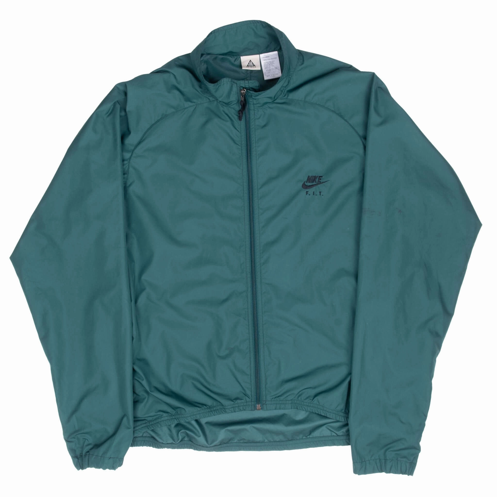 VINTAGE NIKE ACG GREEN WINDBREAKER JACKET 1990S SIZE LARGE