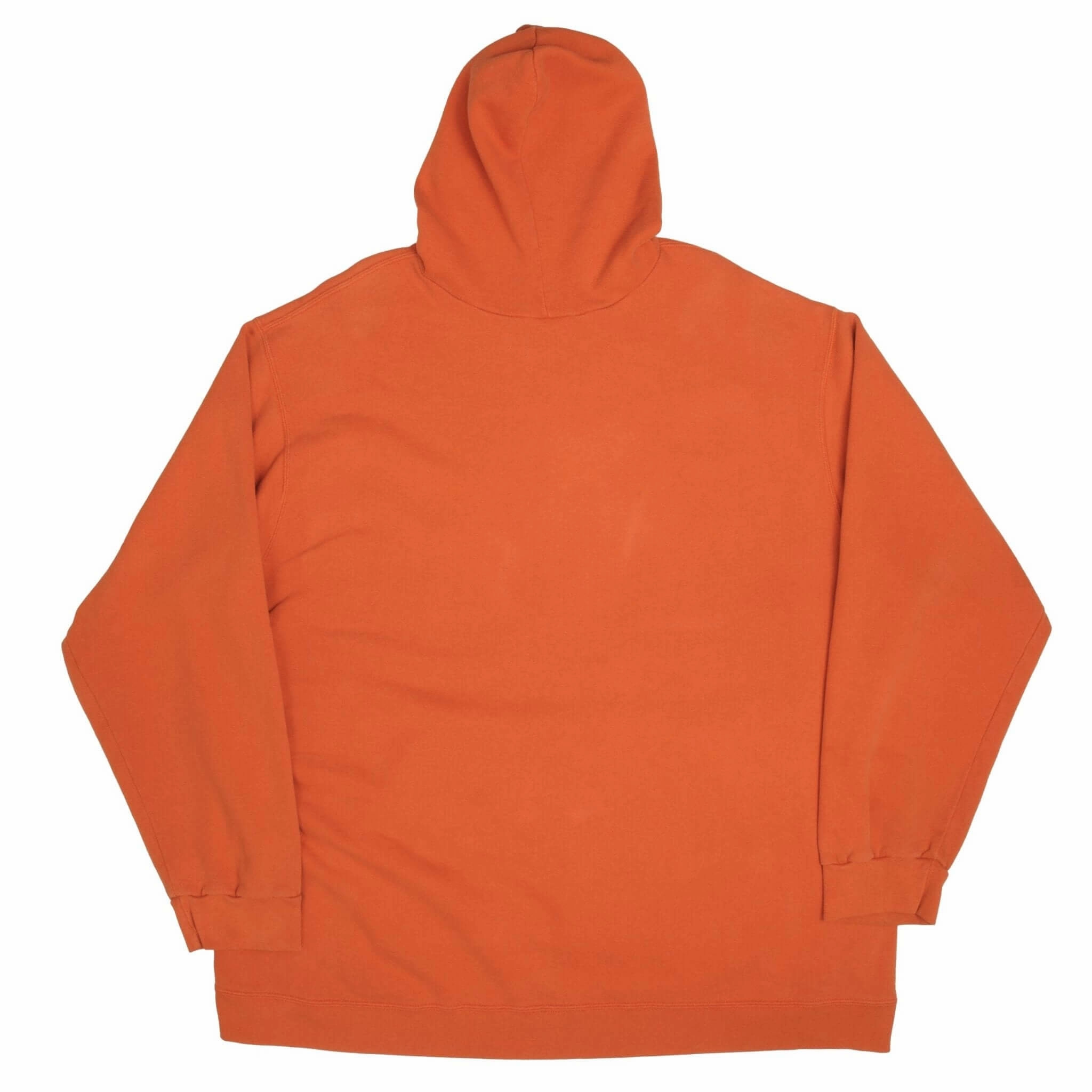 VINTAGE NIKE CENTER SWOOSH ORANGE TRAVIS SCOTT HOODIE 2000S 3XL