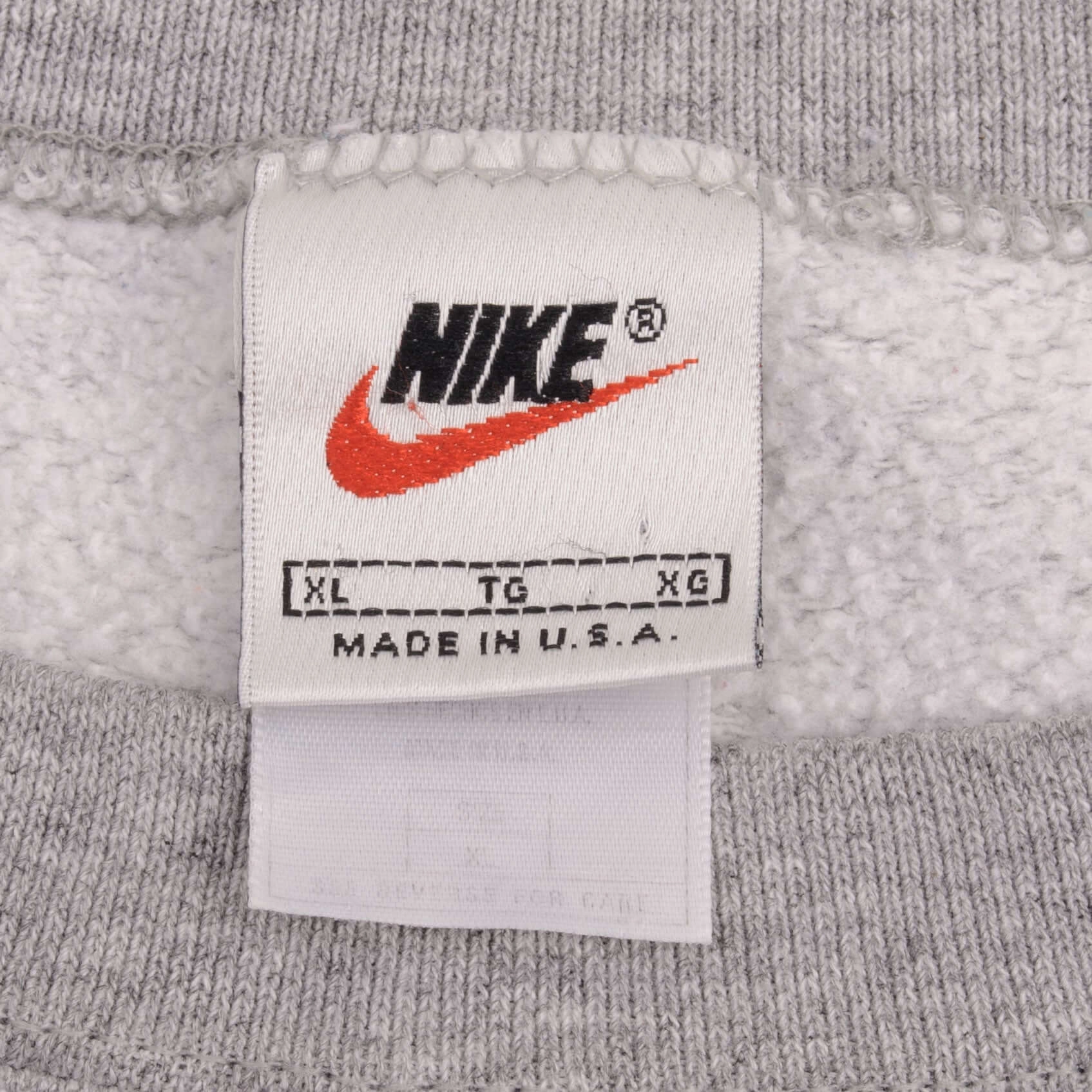 VINTAGE NIKE CENTER SWOOSH TEXAS A&M UNIVERSITY SWEATSHIRT XL 1990S MADE IN USA