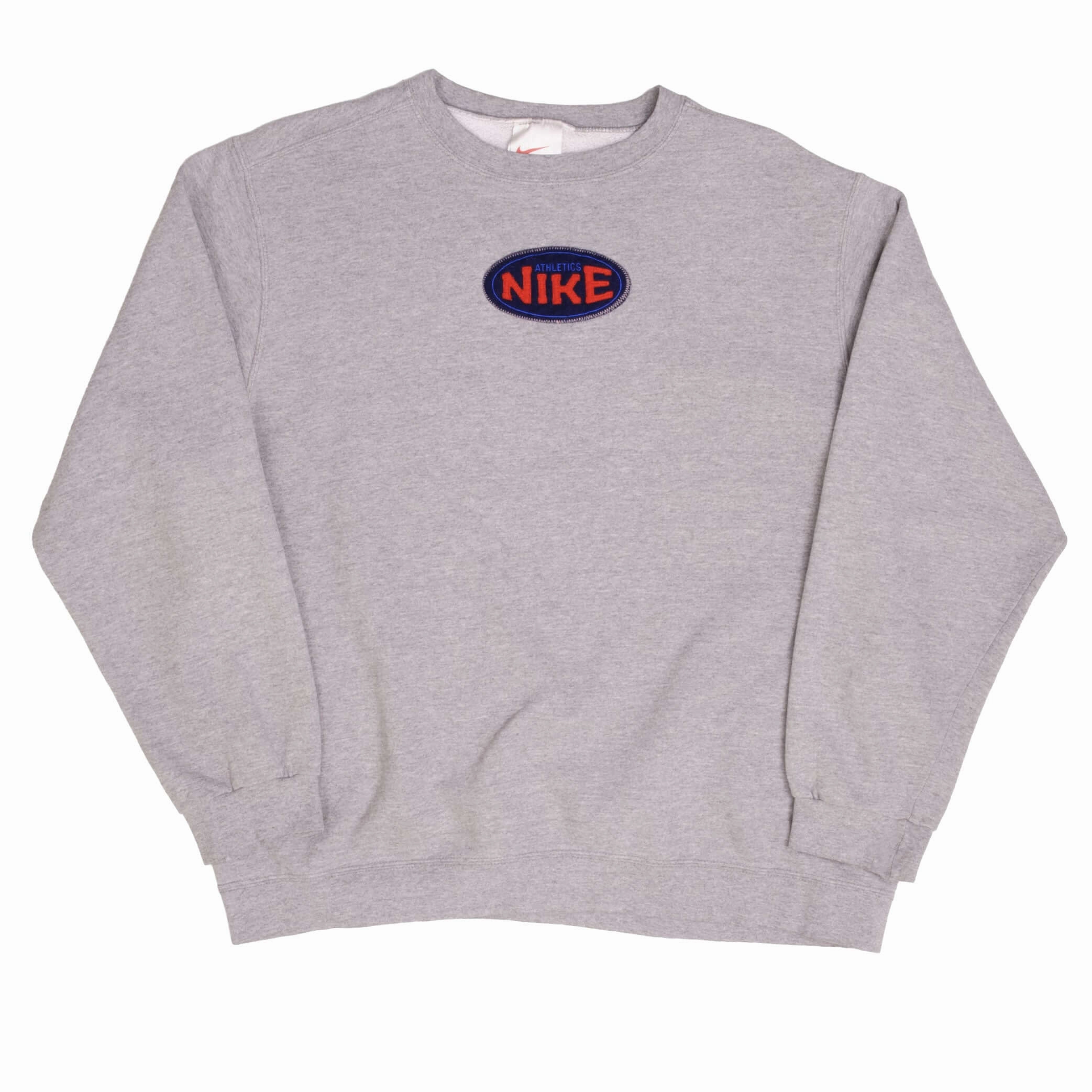 VINTAGE NIKE EMBROIDERED SPELLOUT SWEATSHIRT 1990S SIZE XL MADE IN USA