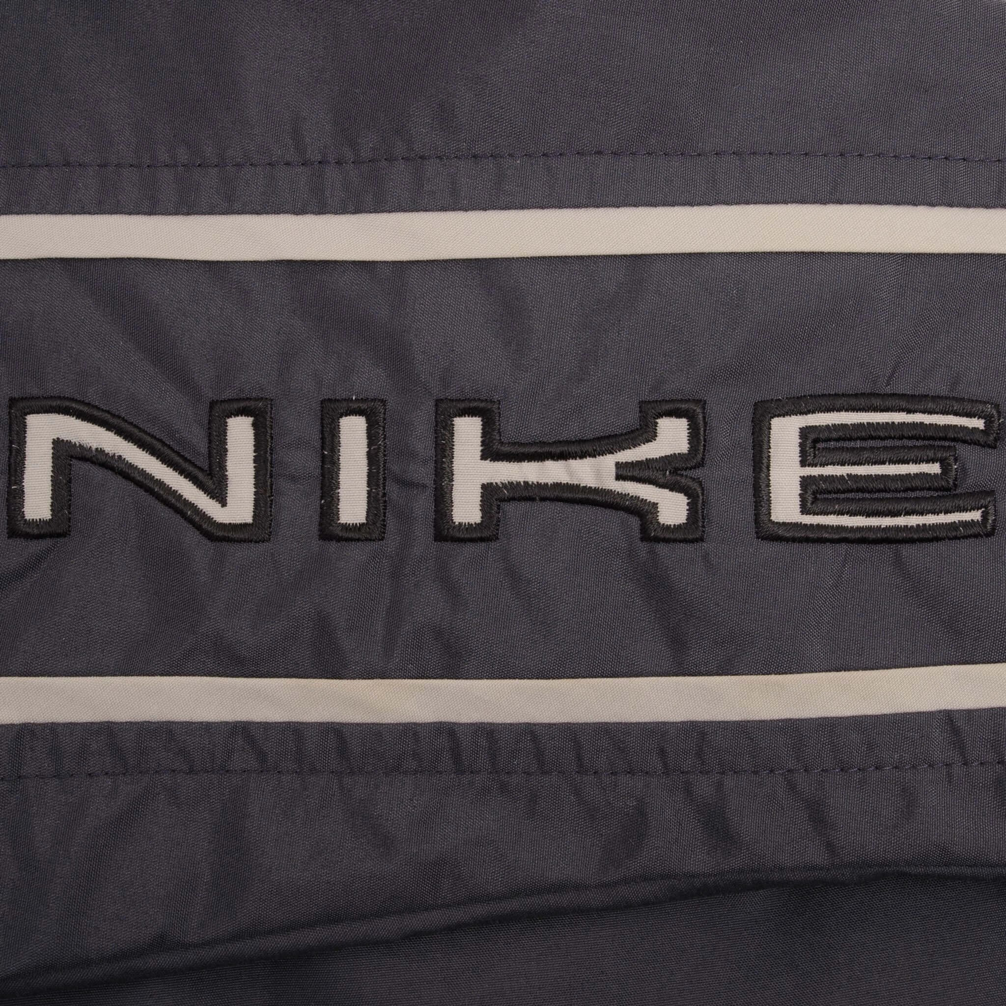 VINTAGE NIKE GREY WINDBREAKER JACKET 2000S SIZE XL