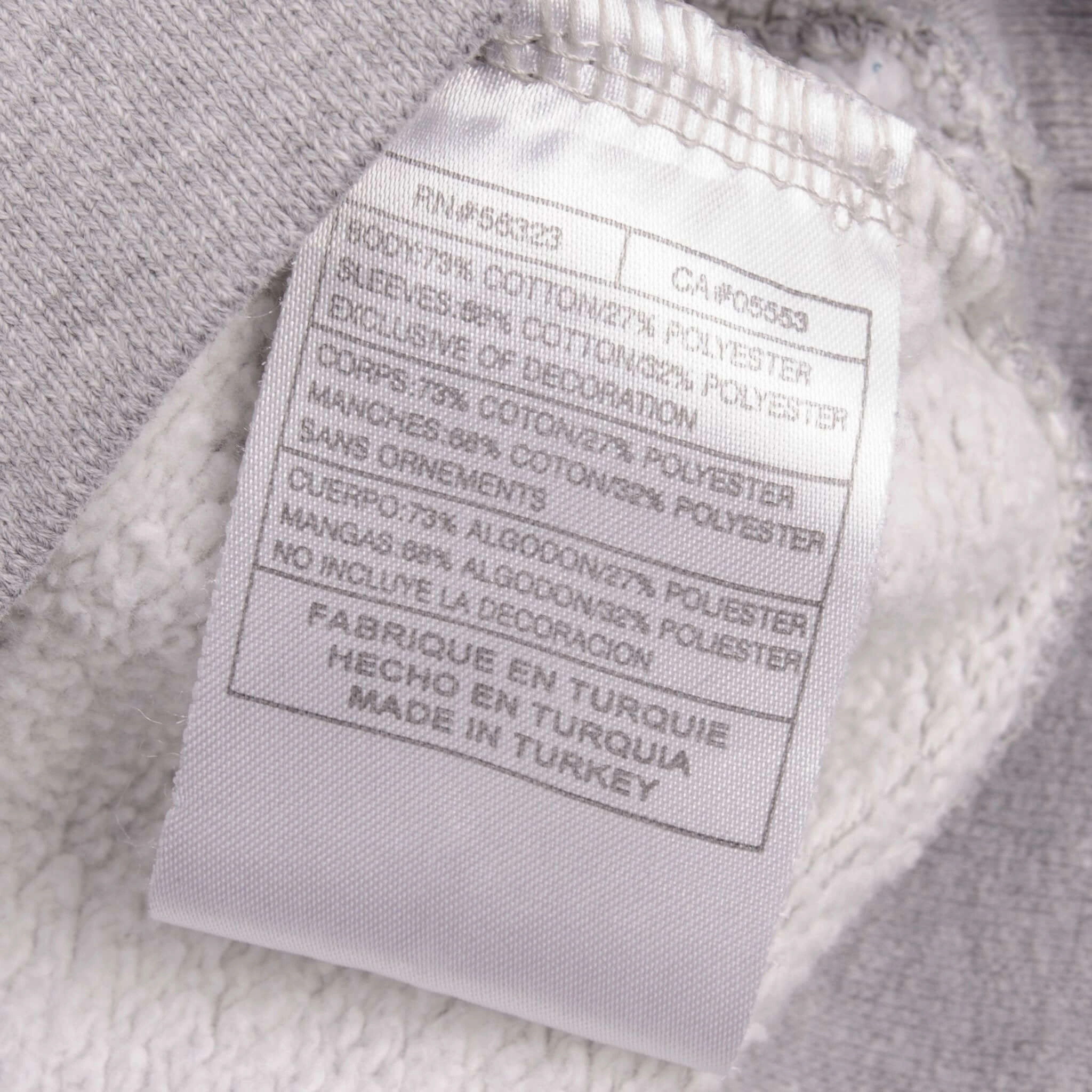 VINTAGE NIKE SPELLOUT SWOOSH GRAY HOODIE SWEATSHIRT 2000S SIZE LARGE