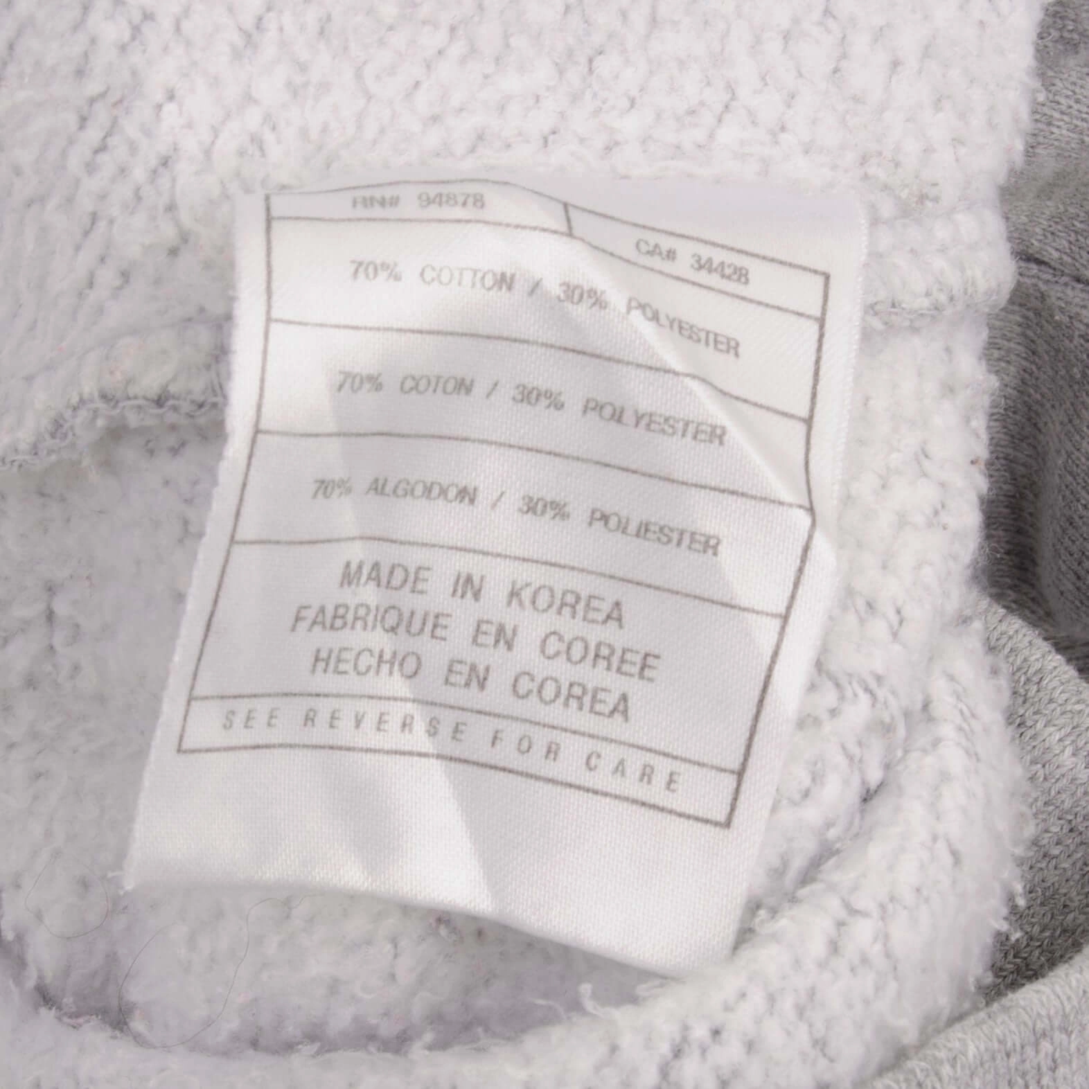 VINTAGE NIKE SPELLOUT SWOOSH GRAY SWEATSHIRT 1990S SIZE 2XL