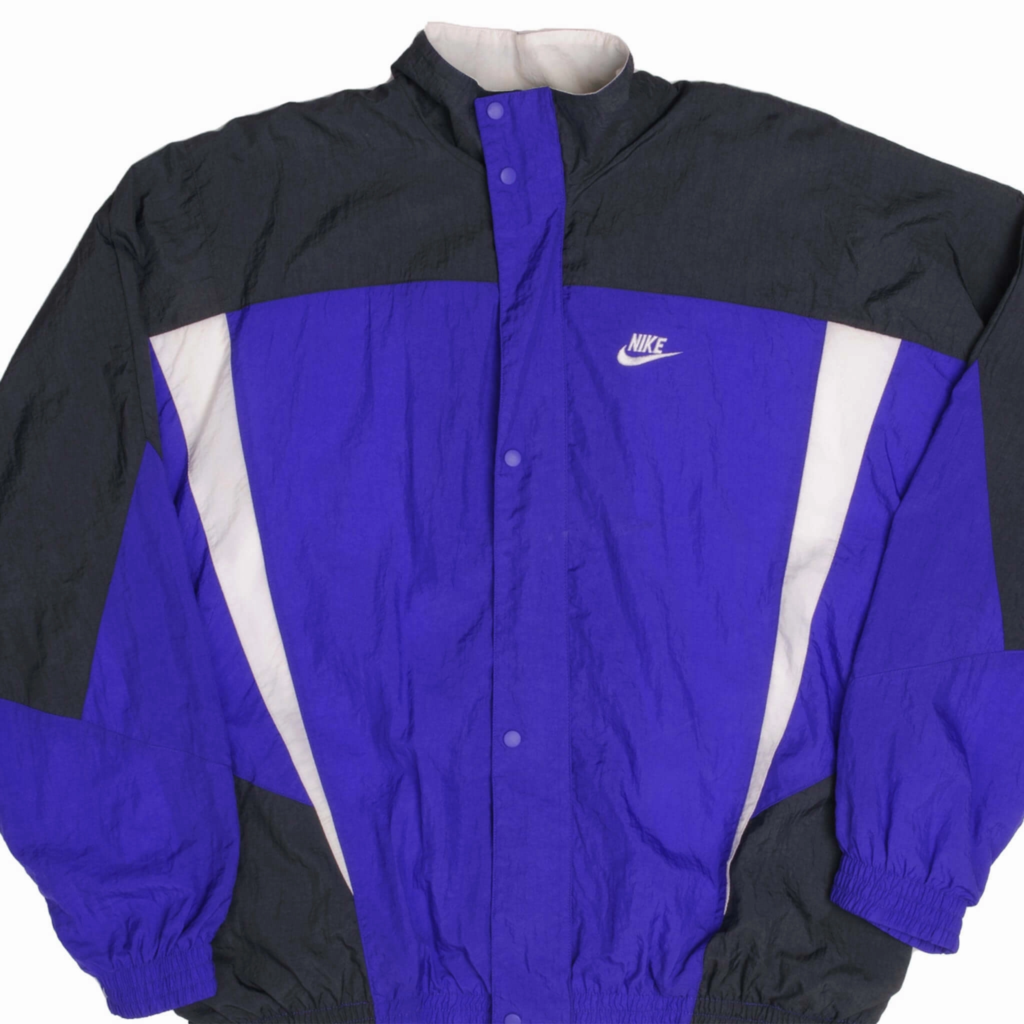 VINTAGE NIKE WINDBREAKER NYLON JACKET 1990S SIZE XL