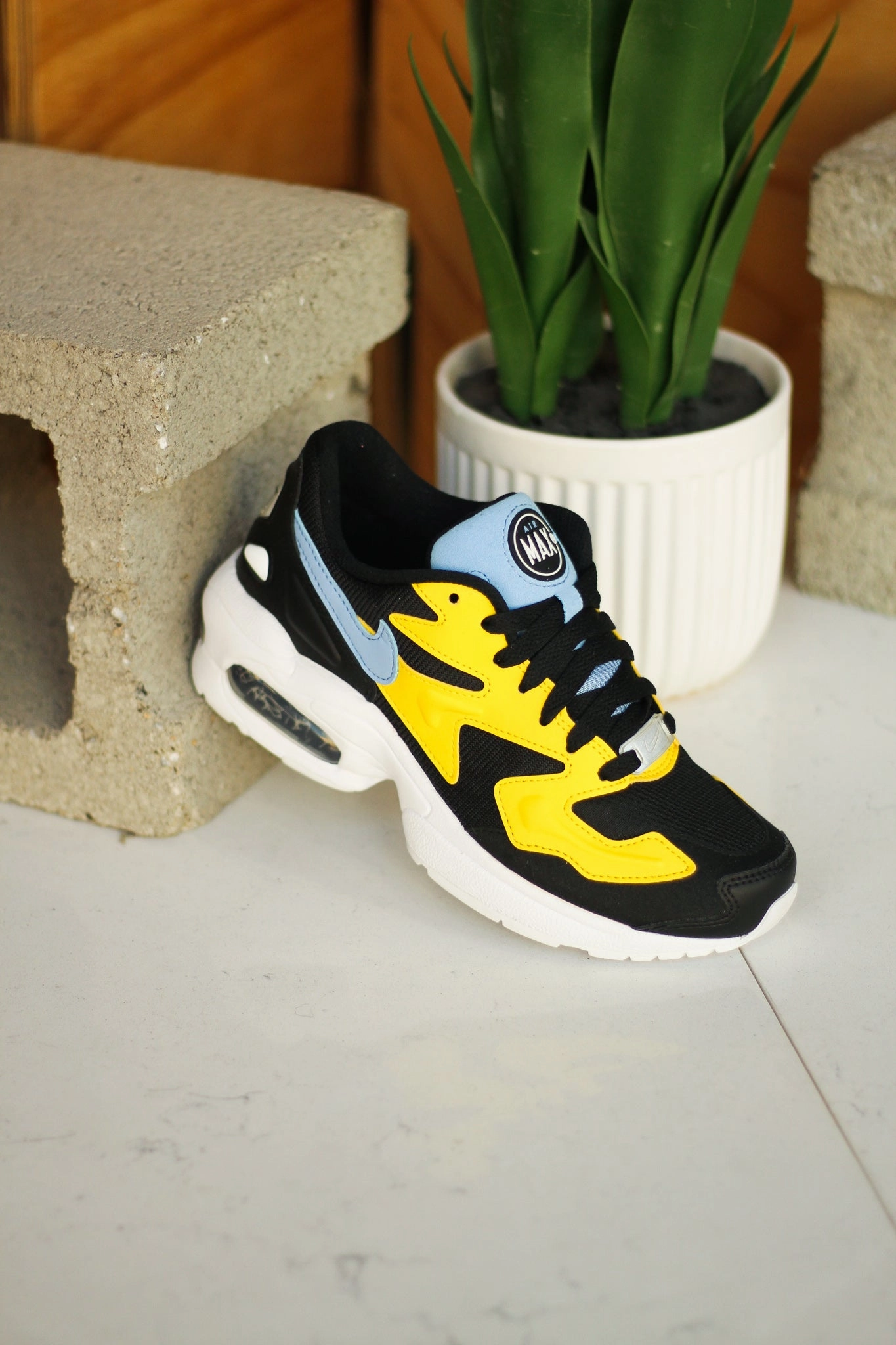 W NIKE AIRMAX 2 LIGHT CHROME YELLOW