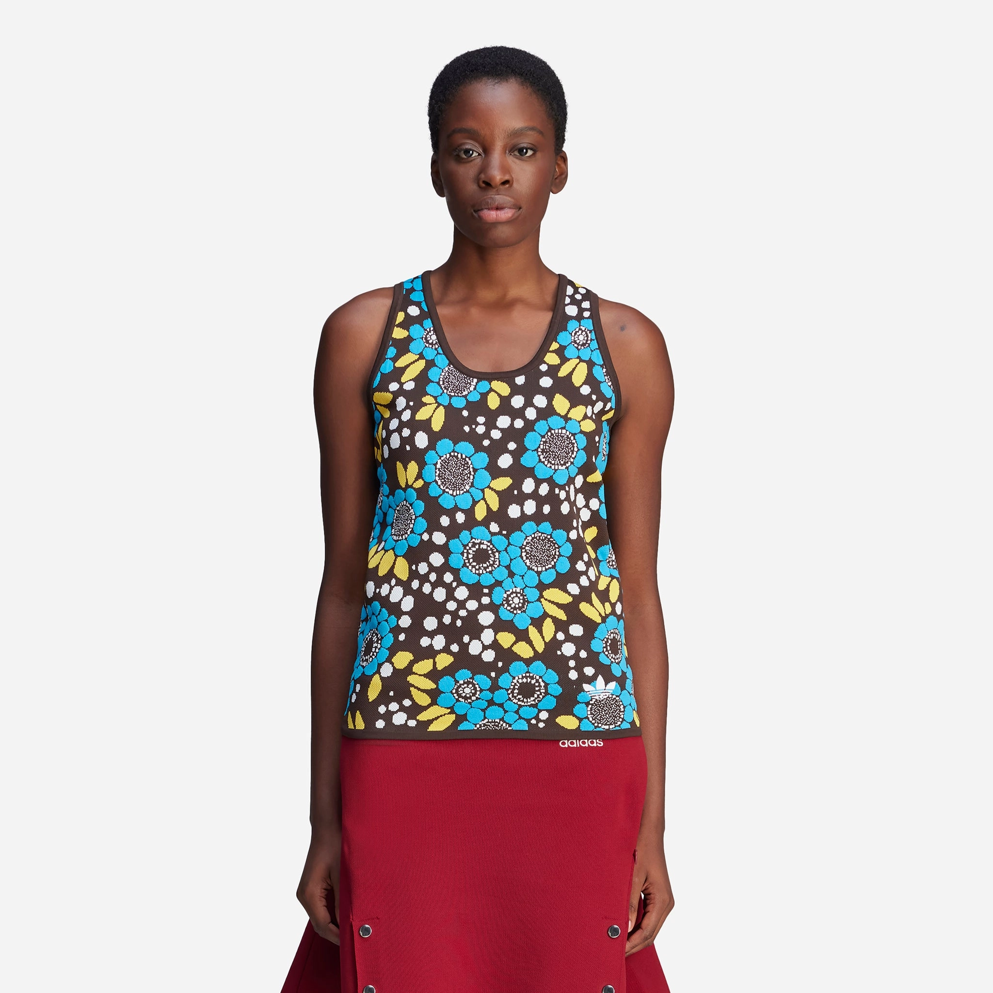 Wales Bonner x Women's Knit Floral Vest Multicolor