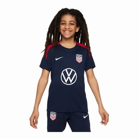 Youth Nike USA VW Strike Navy Top