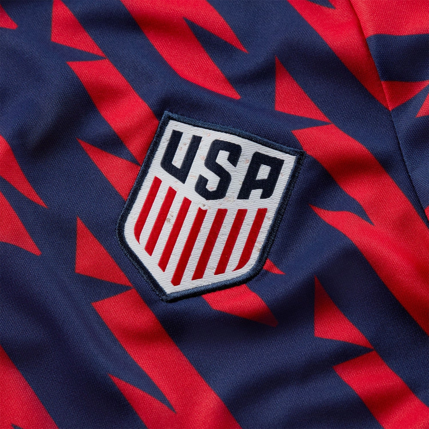 Youth Nike USMNT 2023 VW Pre-Match Red Top